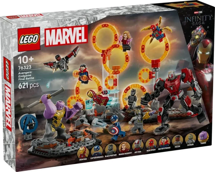 LEGO SUPER HEROES RAZBUNATORII SFARSITUL JOCULUI BATALIA FINALA 76323 - imagine 9