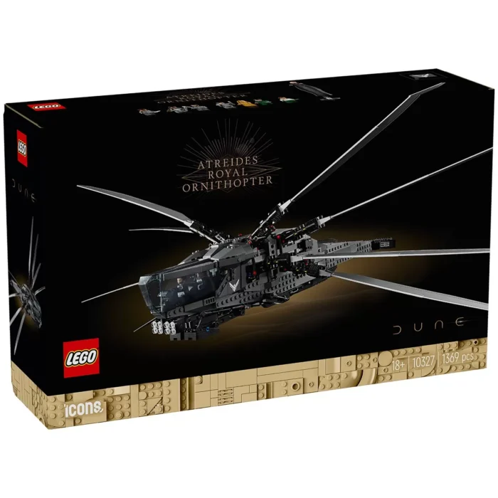 LEGO ICONS DUNE ATREIDES ROYAL ORNITHOPTER 10327 - imagine 6
