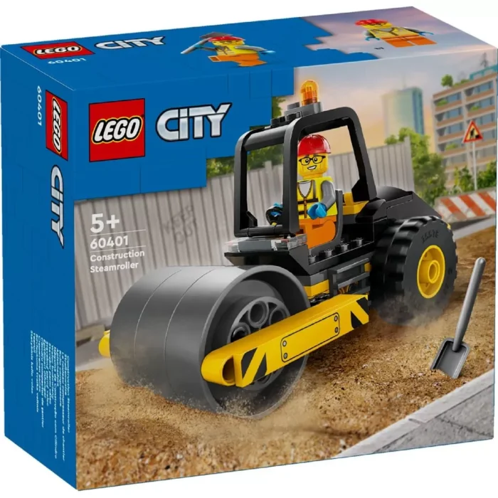 LEGO CITY CILINDRU COMPACTOR DE SANTIER 60401 - imagine 7