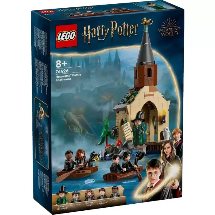LEGO HARRY POTTER HANGAR PENTRU BARCI LA CASTELUL HOGWARTS 76426 - imagine 4