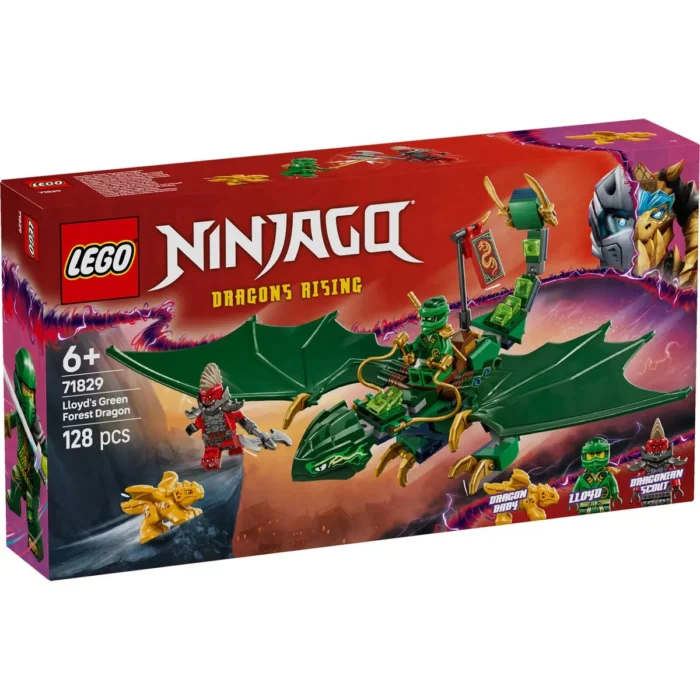 LEGO NINJAGO DRAGONUL DE PADURE AL LUI LLOYD 71829 - imagine 10