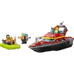 LEGO CITY BARCA DE SALVARE A POMPIERILOR 60373 - imagine 8