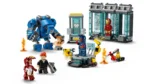 LEGO SUPER HEROES LABORATORUL LUI IRON MAN SALA ARMURILOR 76315 - imagine 10