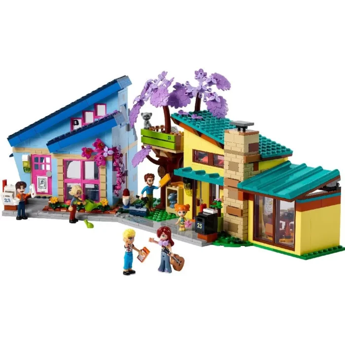 LEGO FRIENDS CASELE FAMILIALE ALE LUI OLLY SI PAISLEY 42620 - imagine 7