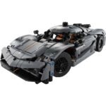 LEGO TECHNIC HIPERMAȘINA KOENIGSEGG JESKO ABSOLUT GRI 42173 - imagine 2
