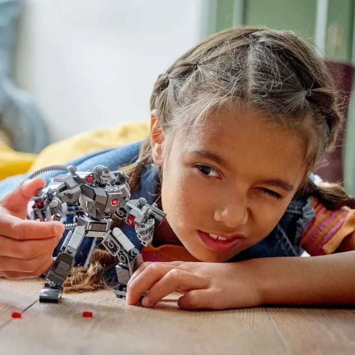 LEGO SUPER HEROES ARMURA DE ROBOT A LUI WAR MACHINE 76277 - imagine 8