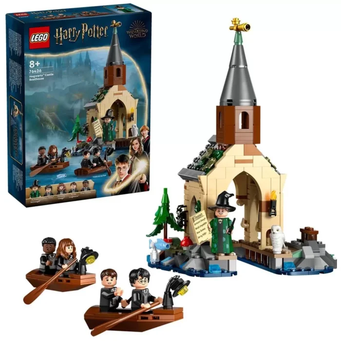 LEGO HARRY POTTER HANGAR PENTRU BARCI LA CASTELUL HOGWARTS 76426 - imagine 6