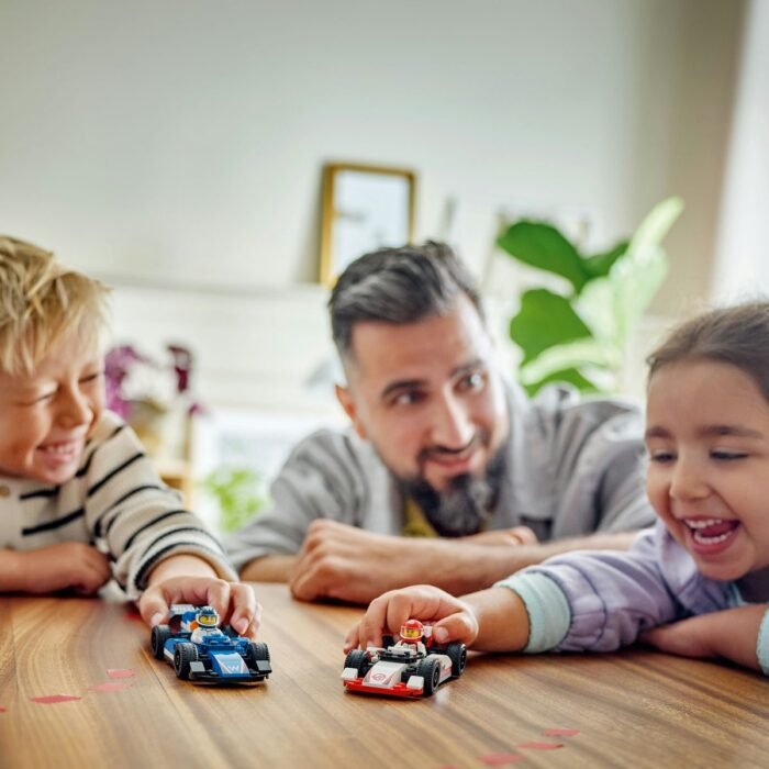 LEGO CITY MASINI DE CURSE F1 WILLIAMS RACING SI HAAS F1 60464 - imagine 3