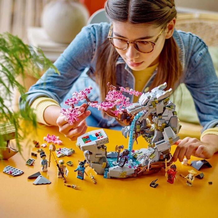 LEGO NINJAGO ALTARUL DRAGON DE PIATRA 71819 - imagine 4