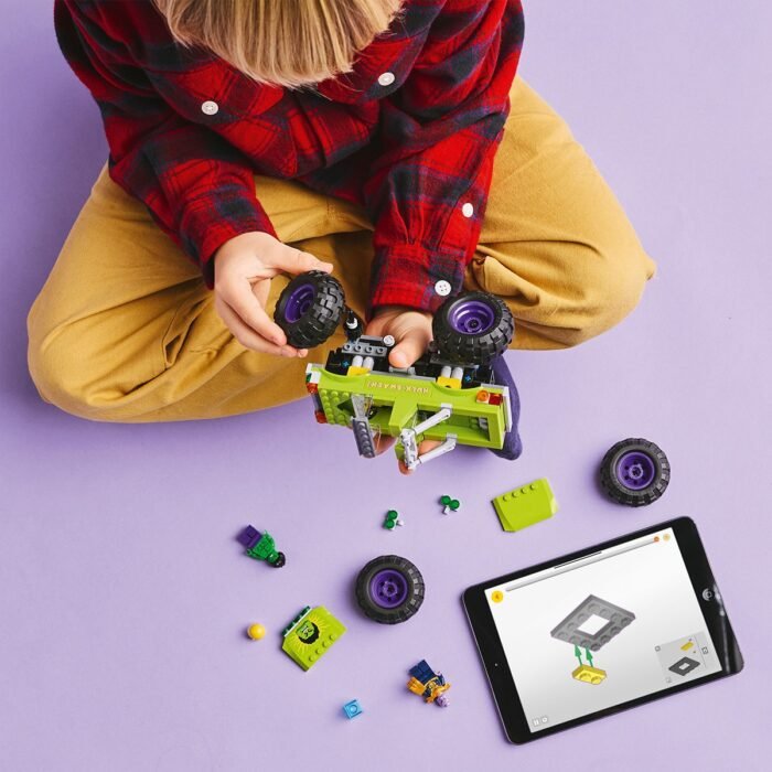 LEGO SUPER HEROES HULK IN VEHICUL DE TEREN CONTRA LUI THANOS 76312 - imagine 5