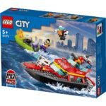 LEGO CITY BARCA DE SALVARE A POMPIERILOR 60373 - imagine 5