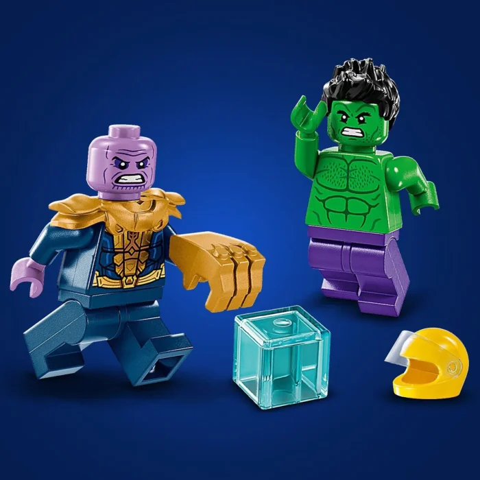 LEGO SUPER HEROES HULK IN VEHICUL DE TEREN CONTRA LUI THANOS 76312 - imagine 14