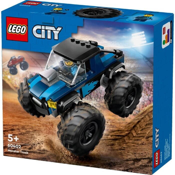 LEGO CITY MONSTER TRUCK ALBASTRU 60402 - imagine 5
