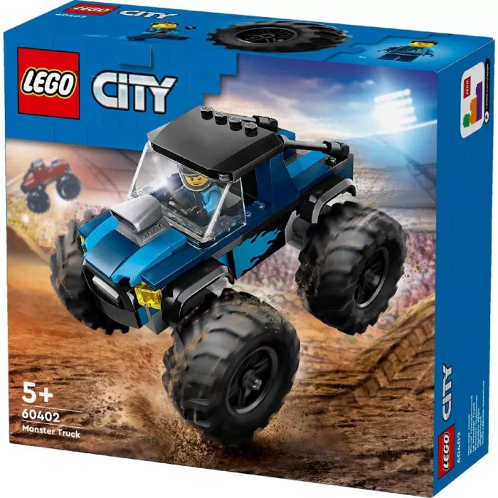 LEGO CITY MONSTER TRUCK ALBASTRU 60402 - imagine 11