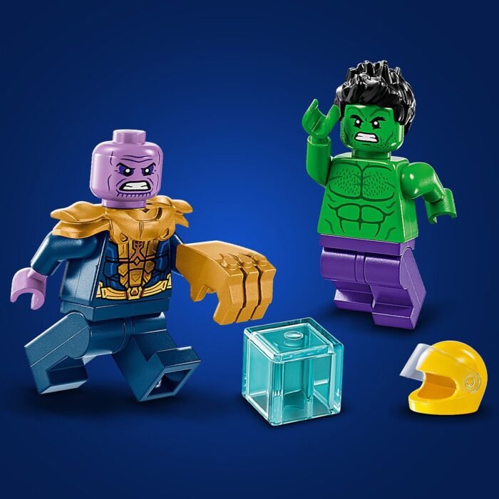 LEGO SUPER HEROES HULK IN VEHICUL DE TEREN CONTRA LUI THANOS 76312 - imagine 6