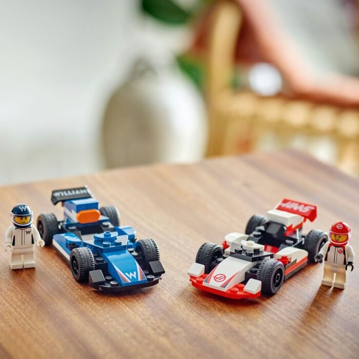 LEGO CITY MASINI DE CURSE F1 WILLIAMS RACING SI HAAS F1 60464 - imagine 5