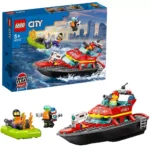 LEGO CITY BARCA DE SALVARE A POMPIERILOR 60373 - imagine 12