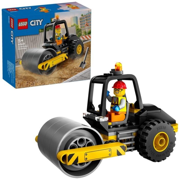 LEGO CITY CILINDRU COMPACTOR DE SANTIER 60401 - imagine 6