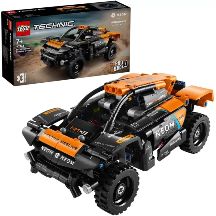 LEGO TECHNIC NEOM MCLAREN EXTREME E RACE CAR 42166 - imagine 6