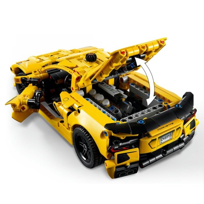 LEGO TECHNIC CHEVROLET CORVETTE STINGRAY 42205 - imagine 6