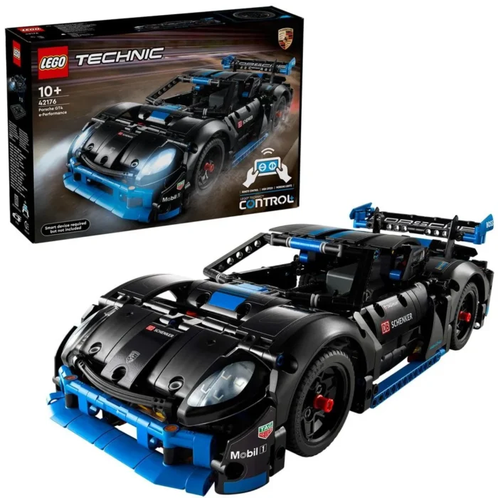 LEGO TECHNIC MASINA DE CURSE PORSCHE GT4 E-PERFORMANCE 42176 - imagine 12