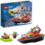 LEGO CITY BARCA DE SALVARE A POMPIERILOR 60373 - imagine 6