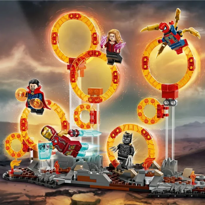 LEGO SUPER HEROES RAZBUNATORII SFARSITUL JOCULUI BATALIA FINALA 76323 - imagine 15