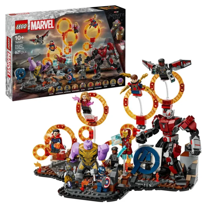 LEGO SUPER HEROES RAZBUNATORII SFARSITUL JOCULUI BATALIA FINALA 76323 - imagine 16