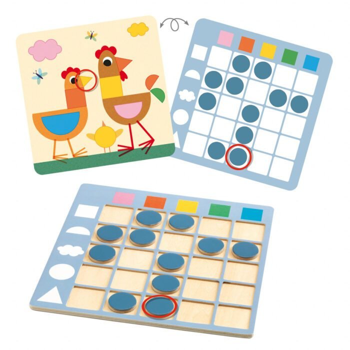 Coloformix, invata culorile, Djeco - imagine 2