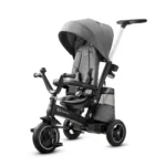 TRICICLETA KINDERKRAFT EASYTWIST, PLATINUM GREY - imagine 6