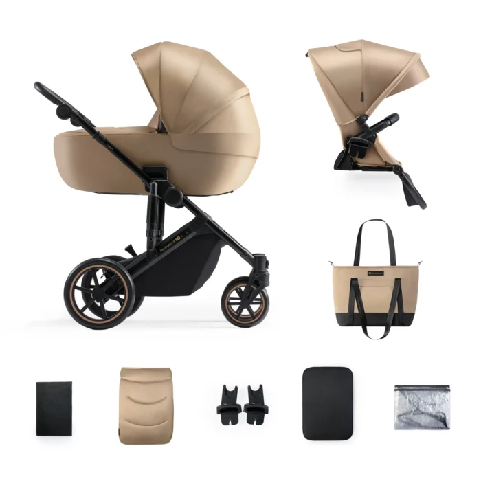 CARUCIOR 2 IN 1 KINDERKRAFT PRIME 2, SANDROSE BEIGE - imagine 6