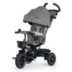 TRICICLETA KINDERKRAFT SPINSTEP, GREY - imagine 6