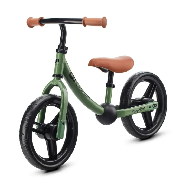 BICICLETA FARA PEDALE, KINDERKRAFT - 2WAY NEXT, PORTOCALIU, 12INCH, LIGHT GREEN - imagine 5