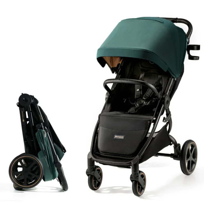 CARUCIOR SPORT, ULTRA COMPACT, KINDERKRAFT MITZY, 0-22 KG, JADE GREEN - imagine 5
