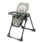 SCAUN DE MASA KINDERKRAFT TUMMIE, PLIABIL, GREY - imagine 6
