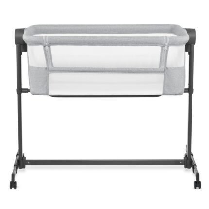 PATUT CO-SLEEPER KINDERKRAFT NESTE UP 2, GRI DESCHIS