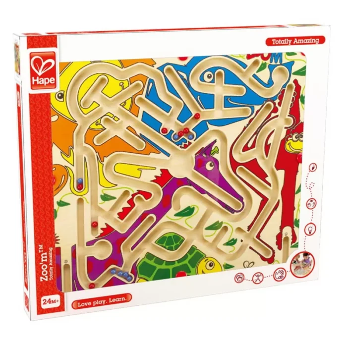 HAPE LABIRINT MAGNETIC ZOO'M - DISTRACTIE LA DUBLU - imagine 4