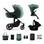 CARUCIOR 3 IN 1 KINDERKRAFT PRIME 2 3IN1 MINK PRO GREEN