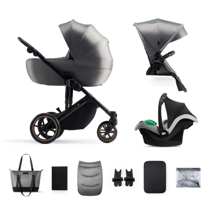 CARUCIOR 3 IN 1 KINDERKRAFT PRIME 2 3IN1 MINK PRO GREY - imagine 5