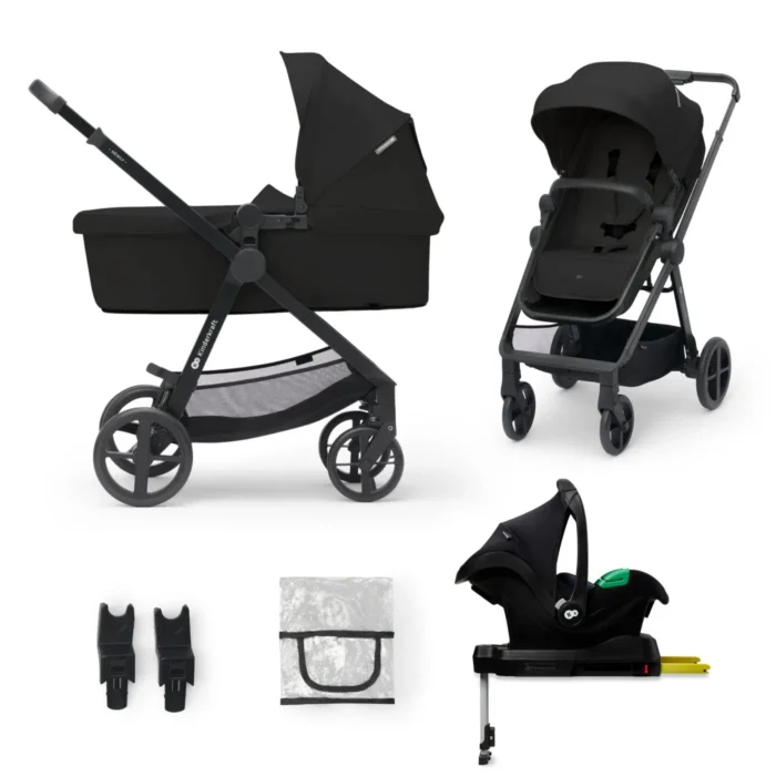 CARUCIOR KINDERKRAFT NEWLY, 4 IN 1, CLASSIC BLACK - imagine 6