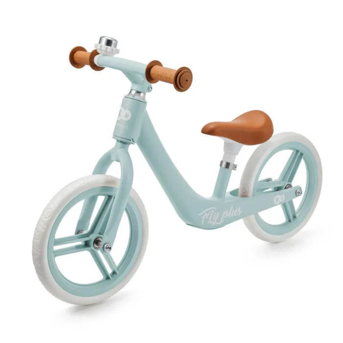 BICICLETA DE ECHILIBRU KINDERKRAFT FLY PLUS, BABY BLUE - imagine 6