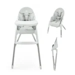 SCAUN DE MASA KINDERKRAFT DINNLY, GREY - imagine 6