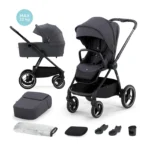 CARUCIOR MULTIFUNCTIONAL 2IN1 KINDERKRAFT NEA DARK GREY - imagine 6