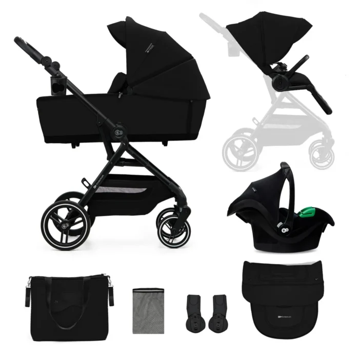CARUCIOR KINDERKRAFT YOXI 3IN1 (MINK PRO) PURE BLACK - imagine 6