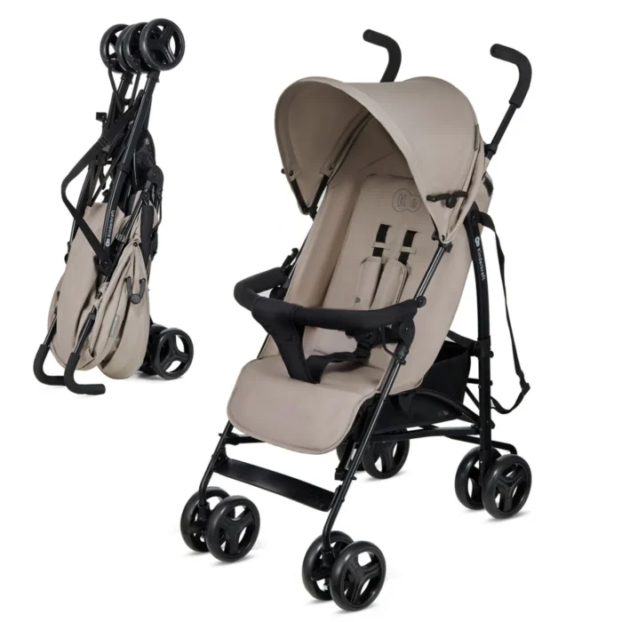 CARUCIOR SPORT KINDERKRAFT TIK, TIP UMBRELA,  STONE BEIGE - imagine 6