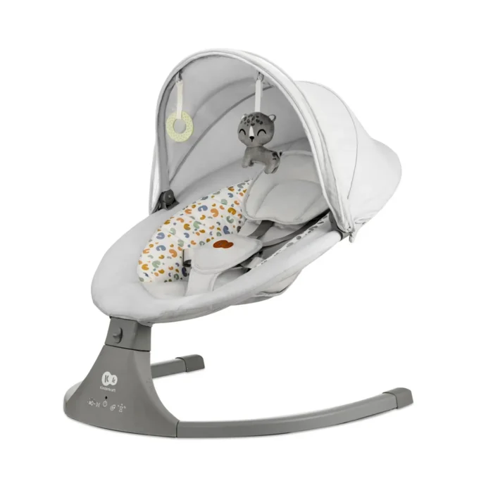 LEAGAN ELECTRIC KINDERKRAFT LUMI 2, LIGHT GREY - imagine 6