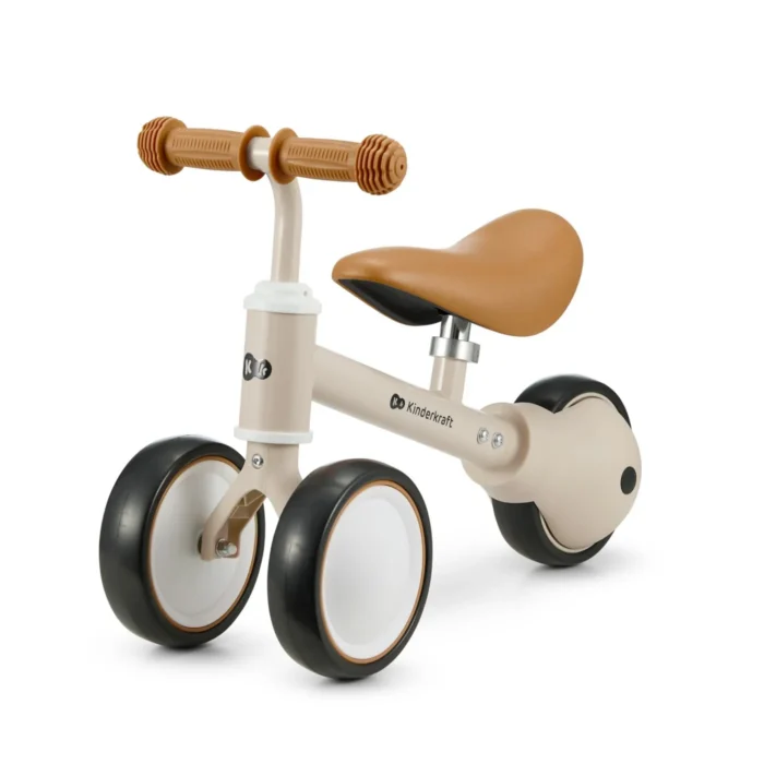 BICICLETA ECHILIBRU KINDERKRAFT CUTIE LIGHT BEIGE - imagine 6