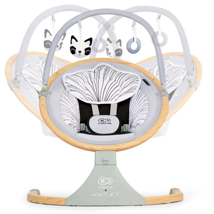 LEAGAN ELECTRIC 2 IN 1 KINDERKRAFT LUMI, GREY - imagine 2