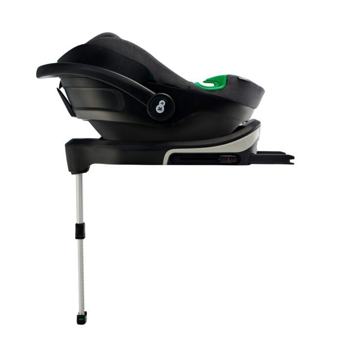 SCOICA AUTO KINDERKRAFT I-CARE I-SIZE 40-87 CM, RWF, COOL GREY - imagine 2