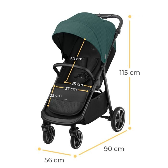 CARUCIOR SPORT KINDERKRAFT ROUTE, EMERALD GREEN - imagine 2